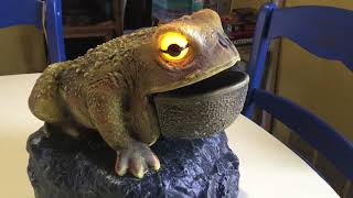 Seasonal Visions 2021 Animated Croaking Toad (Michael’s)