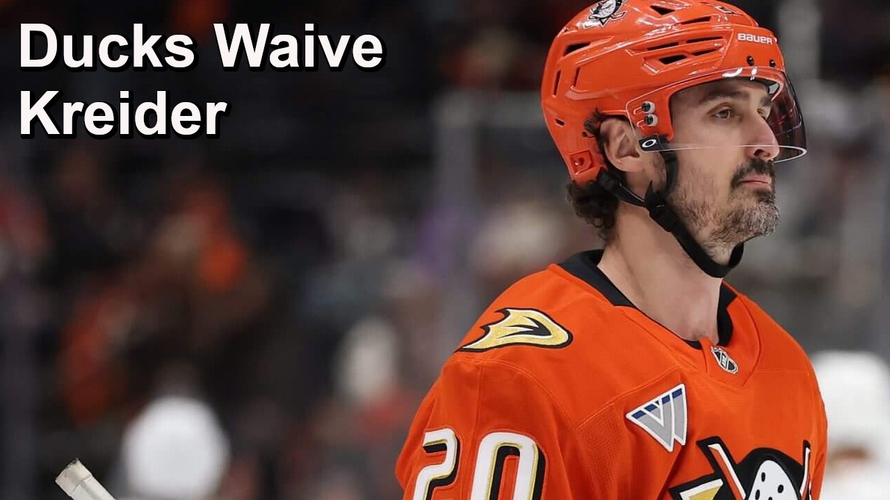 Ducks Waive Kreider, Barkov Confident, McKenna to Live with Tavares