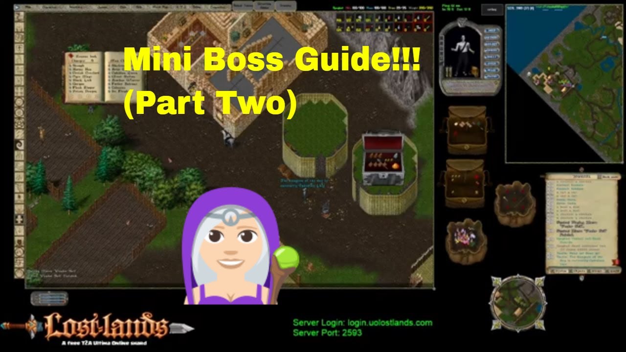 Ultima Online T2A Lost Lands mini boss location guide (part 2) YouTube