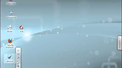 How to setup a KDE Desktop like mine