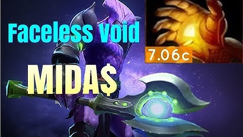 Dota 2 How to Jungle 7.06c - Faceless Void 8 mins Hand of Midas - Dire Guide