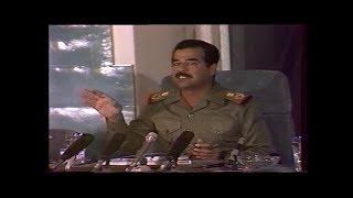 خطاب الرئيس صدام حسين في الذكرى السابعة ليوم النصر العظيم على الخميني الدجال ، أرشيف العراق