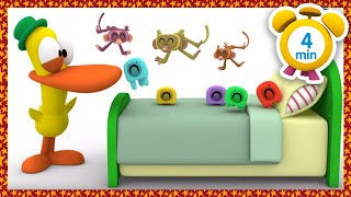 5 Little Aliens & Monkeys Nursery Rhymes & Baby Songs - Pocoyo