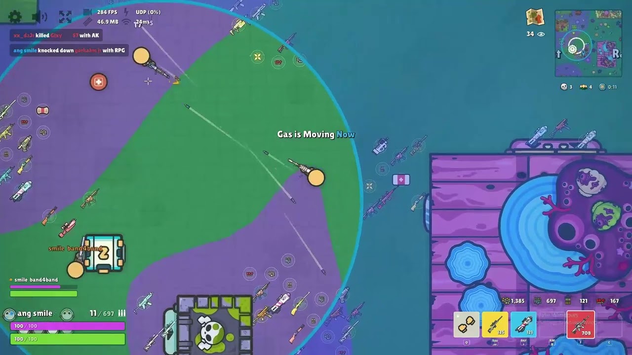 3/7 endzone | igl pov | clan win | zombsroyale.io | n other clips