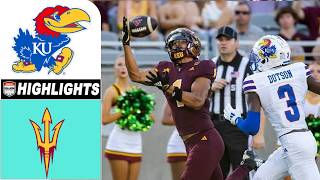 Arizona State vs Kansas HIGHLIGHTS | College Football 2026 Week 3