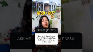 How is the BBA-MBA course at NFSU? #nfsu #bbamba #ipm