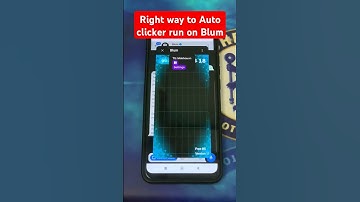 how to enable auto clicker on blum 🔥🔥 #shorts #blum