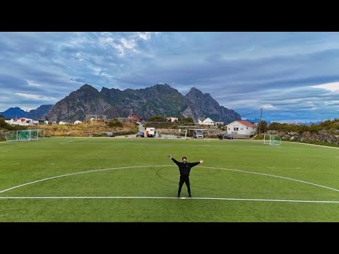 زرت اجمل ملعب كرة قدم في النرويح 