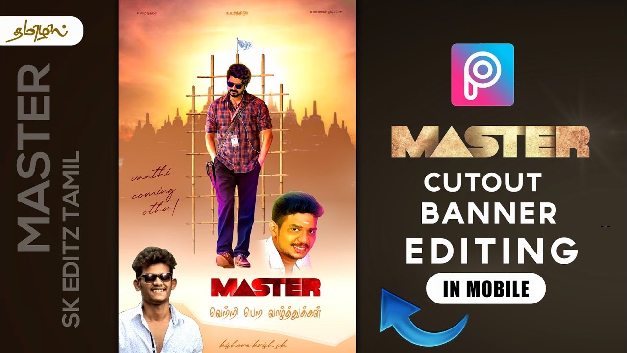 Master Cutout Banner Design In PicsArt