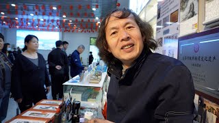三峡指墨画创始人，用手指画出古今三峡36米画卷，太震撼了