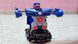 Unboxing Deformation Robot Car Toy