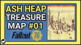 How to Solve Ash Heap Treasure Map #01| Fallout 76 Treasure Map Guide