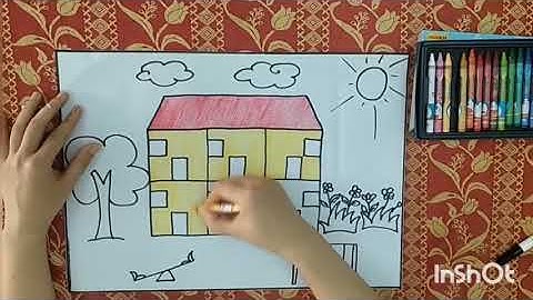 Vẽ Trường mầm non