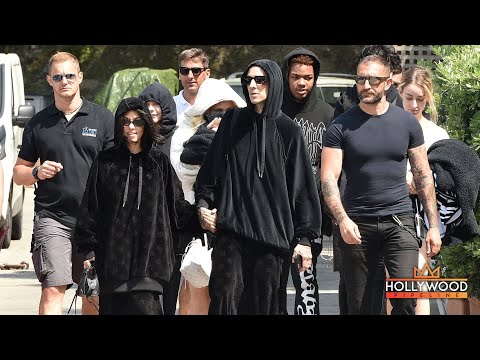 Kourtney Kardashian & Travis Barker leave Portofino after Wedding