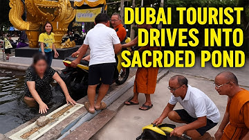 Tourist Accident at Pattaya Temple , Monks’ Reaction Goes Vira | 15 October 2025