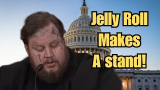 WHY would JELLY ROLL speak in front of CONGRESS?