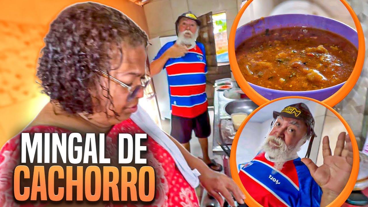 DONA ZAZA ENSINOU COMO PREPARAR O FAMOSO MINGAL DE CACHORRO | RECEITAS DA ZAZA 