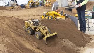 RC Loaders Dozers Trucks &amp; Cranes @ Cabin Fever Expo 2022 Lebanon PA