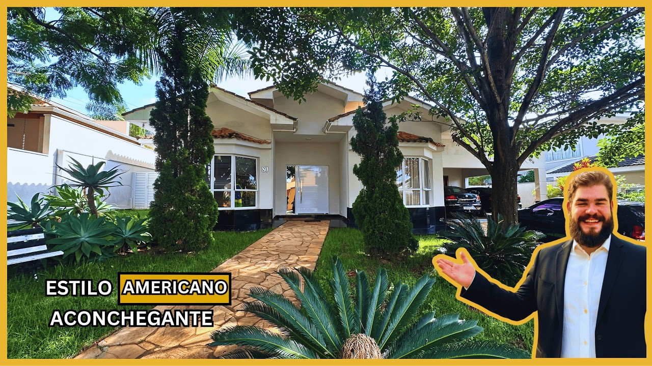 ESTILO AMERICANO, ESPAÇO E CONFORTO NO FLORAVILLE | BOITUVA - SP | +400m²
