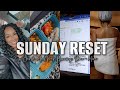 VLOG: CHURCH, MEAL PREP, DIGITAL PLANNING, SHOPPING, SHOWER + MORE| SUNDAY RESET