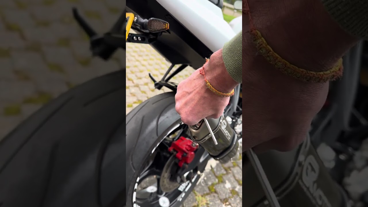 GRmoto exhaust silencer sound on YAMAHA  R6 2004