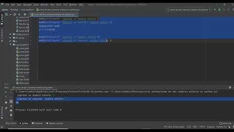 #3 suma resta y division en python