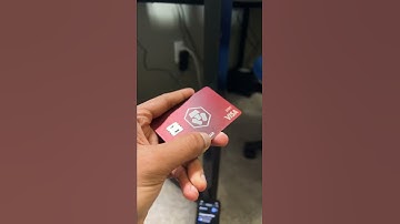 Crypto.com Ruby Steel Card Review #shorts