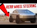 Tesla Time News - Tesla Cybertruck Rear Wheel Steering?