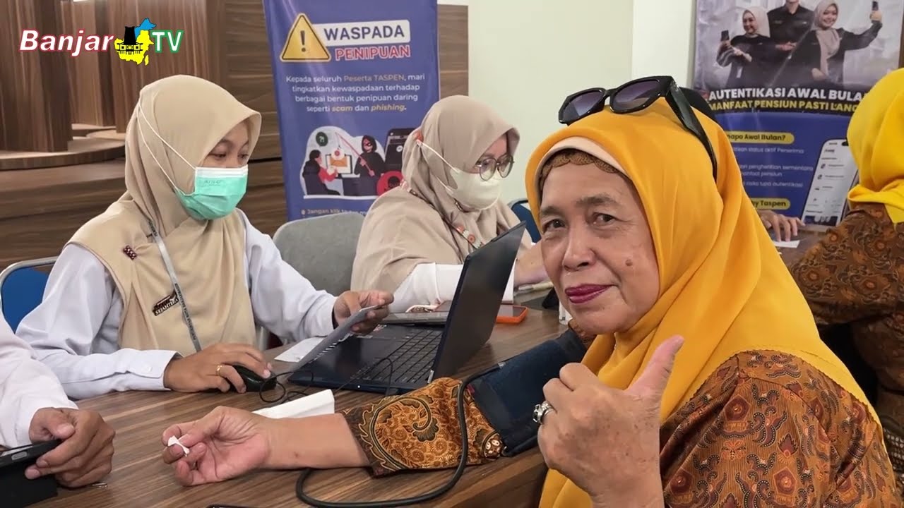 ANTUSIASME LANSIA MANFAATKAN CEK KESEHATAN GRATIS