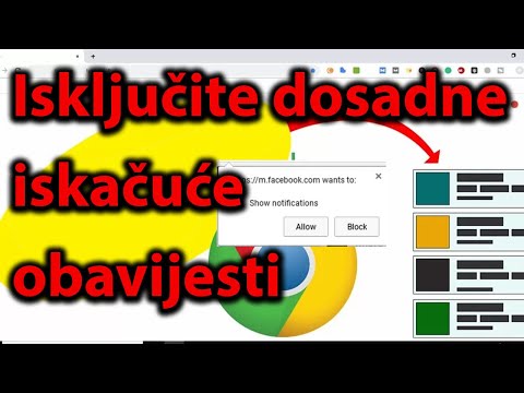 Blokirajte obavijesti google chrom -a Isključite dosadne notifikacije na internetu
