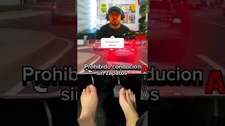 Sabias Que Está Prohibido Conducir Descalzo ? Conducir Correctamente