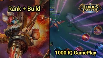 Hero Evolved - Walkthrough Gameplay- Vince 1000 IQ Never Lose ( ios,android)