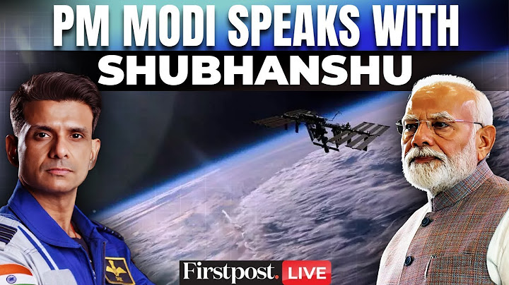 Axiom-4  Mission LIVE: PM Modi Speaks with Indian Astronaut Shubhanshu Shukla Aboard ISS |NASA |ISRO