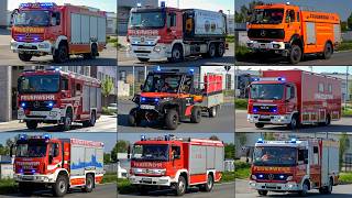 [3 LANDKREISE IM GROßEINSATZ] - WALDBRAND in Bickenbach | Großübung mit 200 Einsatzkräften!