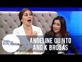 K Brosas admits that Angeline is a better singer than her | TWBA