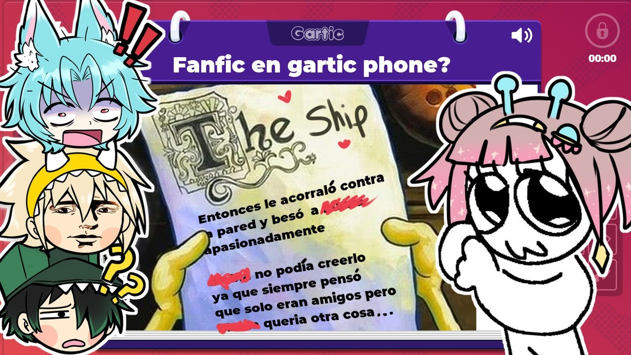 La peor historia jamás escrita en Gartic Phone【modo: historia】