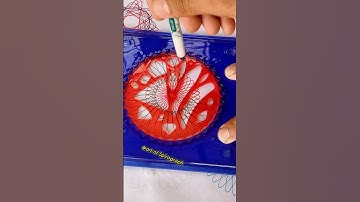 New design unlocked 🔓 by Spirograph art 🖼️ | art of Spirograph | Spirograph art #spirograph #art