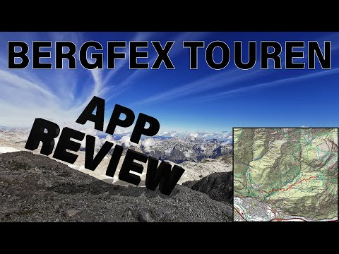 BERGFEX TOUREN APP - Review | Apps für Wandern und Bergsteigen