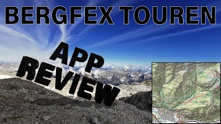 BERGFEX TOUREN APP - Review | Apps für Wandern und Bergsteigen screenshot 1
