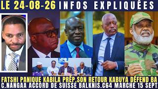 FATSHI PANIQUE KABILA PRÉP.SON RETOUR KABUYA DÉFEND BANYAMULENGE C.NANGAA ACCORD DE SUISSE BALK. C64