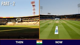 Indian Stadiums Then & Now (Part-2) 🇮🇳