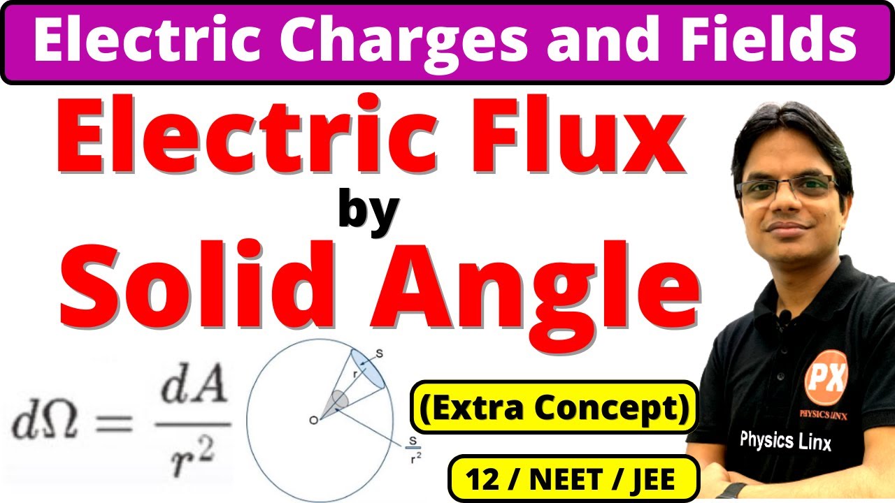 Electric Charges and Fields Class 12 Physics | Electric Flux due to a ...