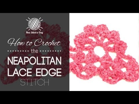 lace bodysuit How to Crochet the Neapolitan Lace Edge
