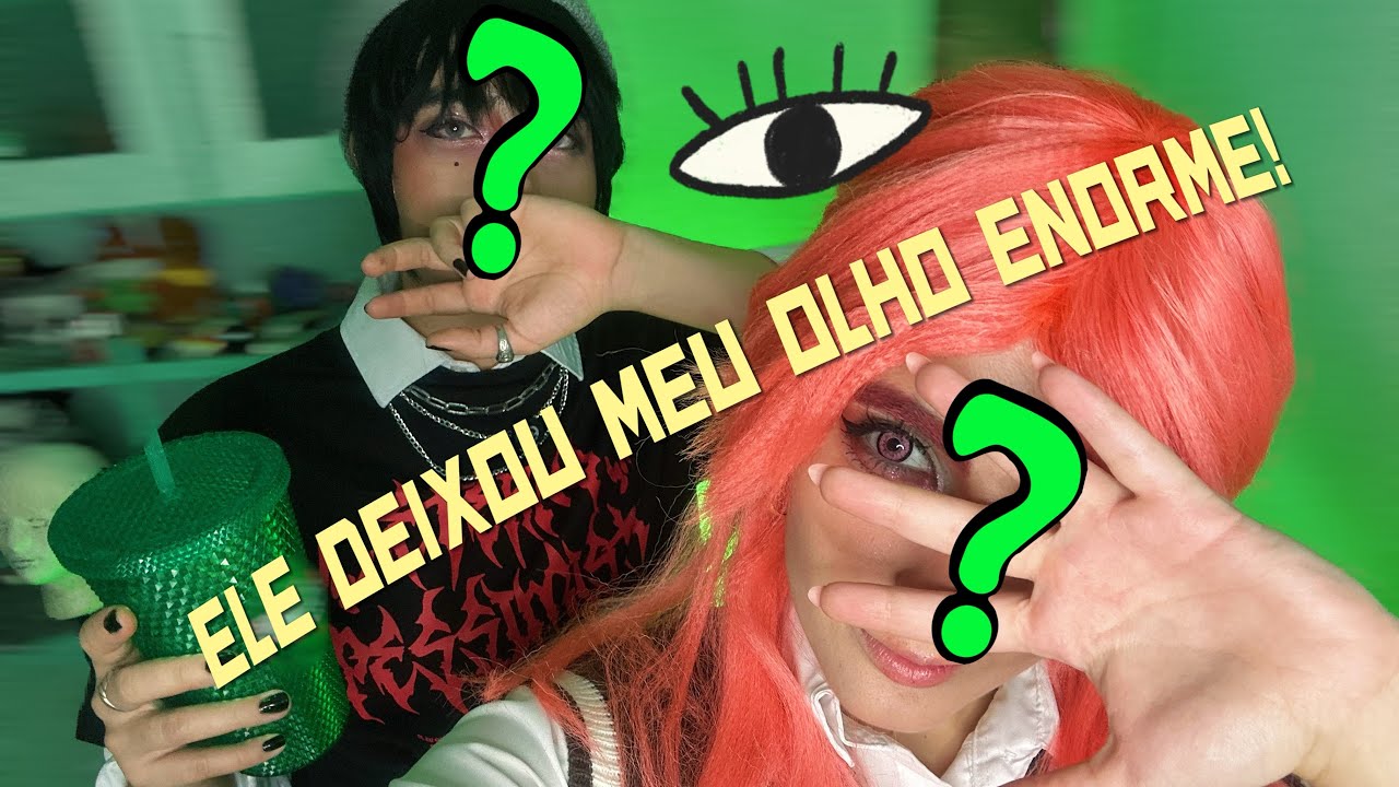 FAZENDO MAQUIAGEM DAS LÉSBICAS VERDES!