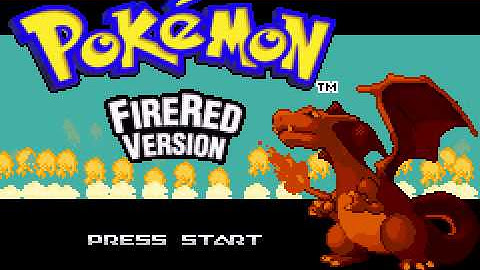 Pokemon Fire Red (GBA / Game Boy Advance) Intro- Vizzed.com GamePlay
