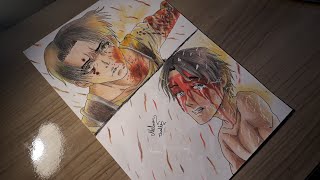 Levi and Eren - Speed Drawing-( Shingeki No Kyojin)