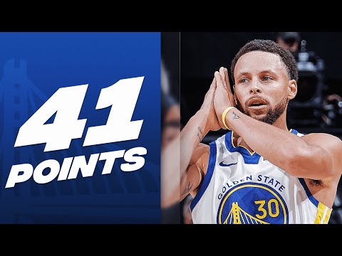 Stephen Curry (41 PTS) Remains HOT In Sacramento! 😴| October 27, 2023