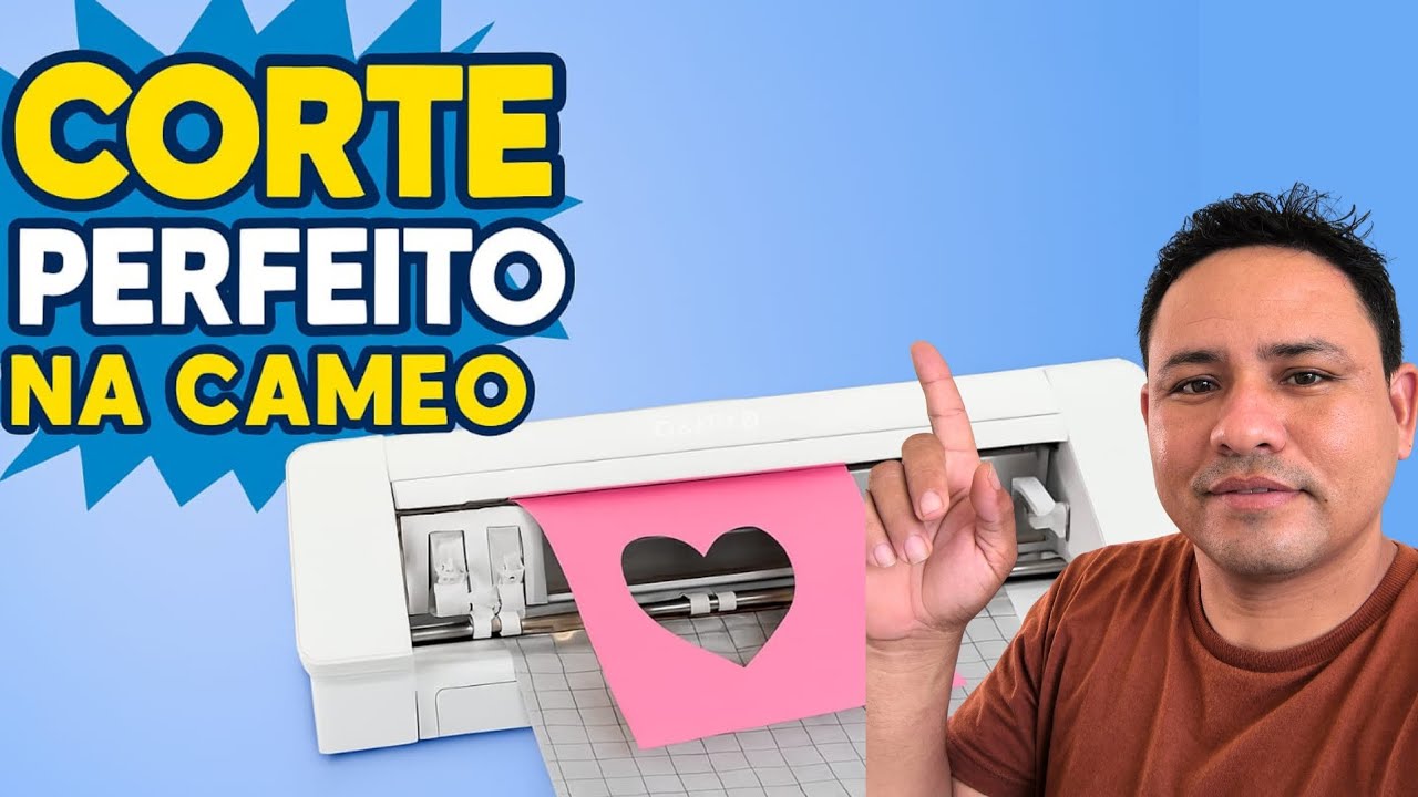 Como resolver corte tortos na cameo da silhouette 