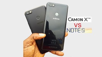 Infinix Note 5 vs Tecno Camon X Pro Camera Comparison