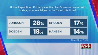 Poll shows Johnson leads GOP Governor's race